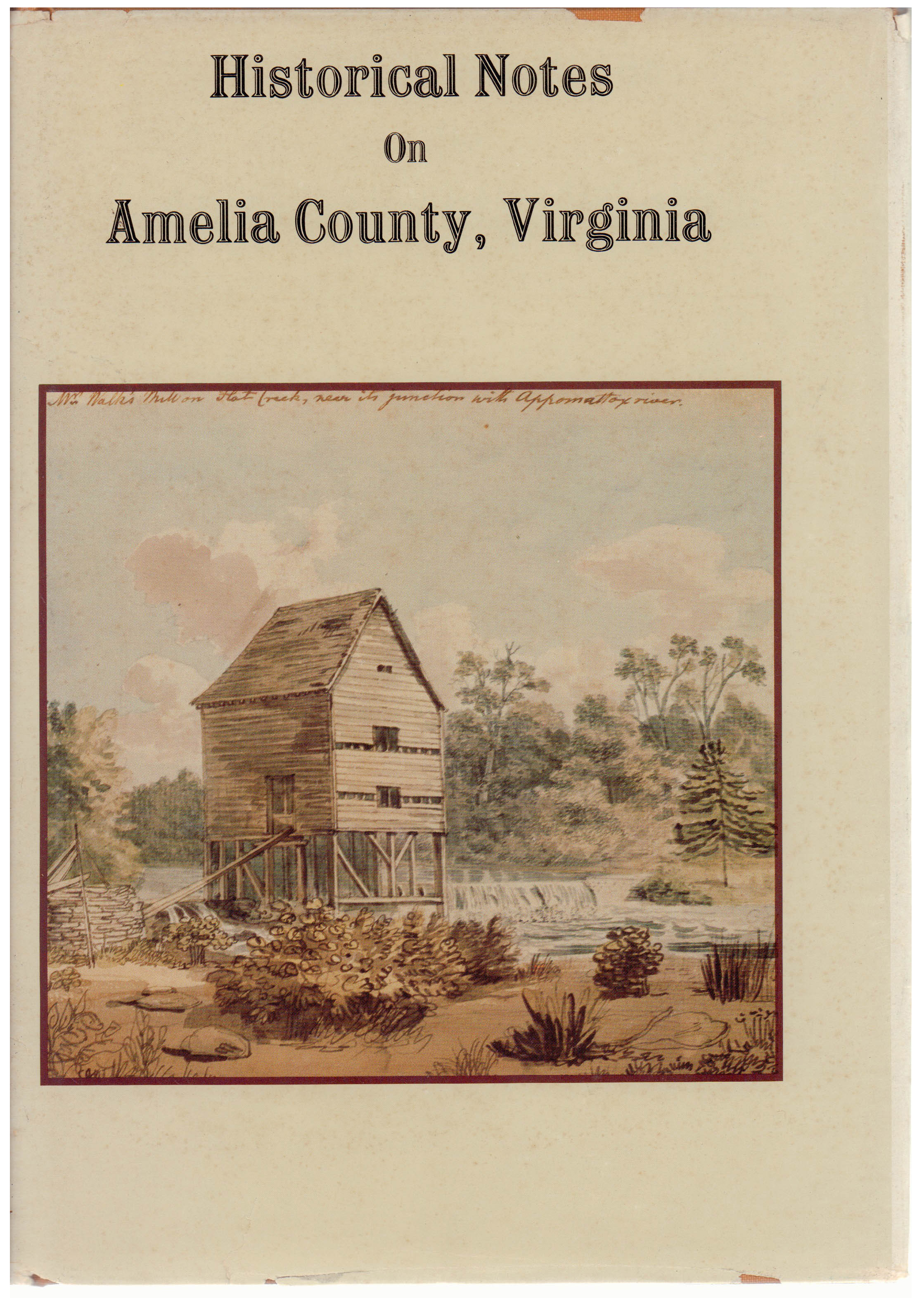 Historical Notes on Amelia County, Virginia eBay